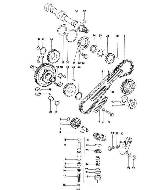 Valve control - RIGHT - 914-6 1970-76