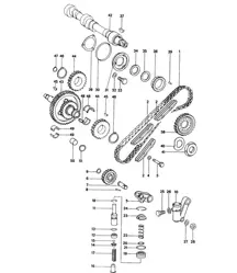 Valve control - RIGHT - 914-6 1970-76