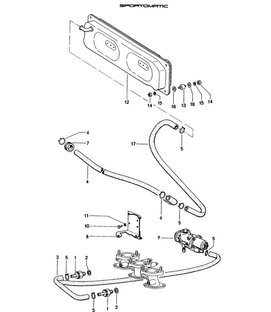 Vacuum system for Clutch release  914-6:SPM   >>1971