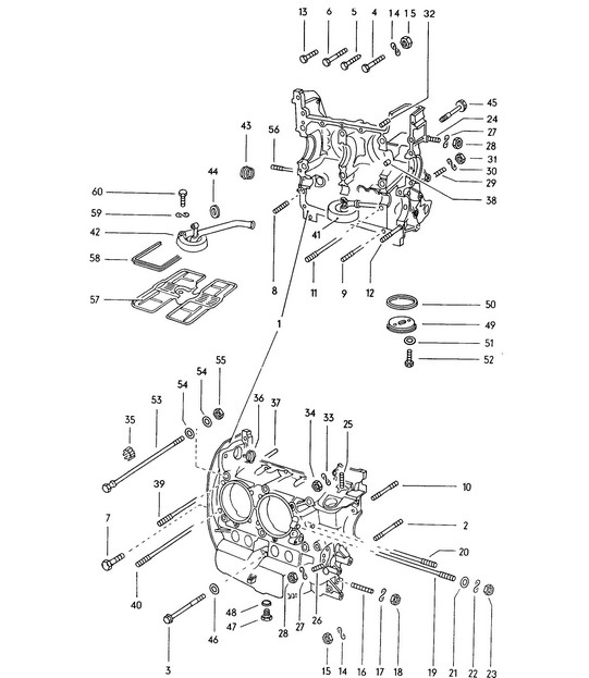 Crankcase 914 1970-76