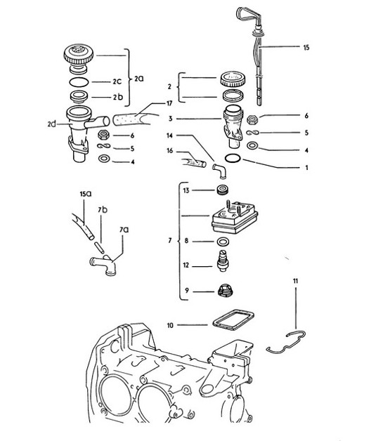 Diagram 114-005 Porsche Macan (95B) MK3 2022>> Engine