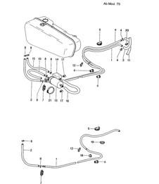 Fuel line 914 1975>>