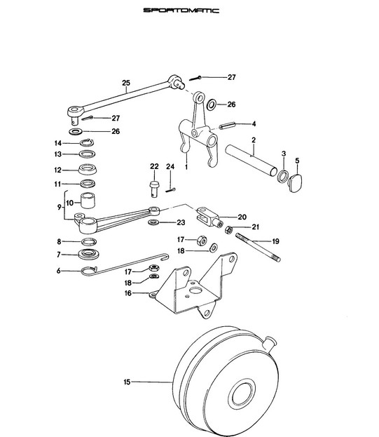 Clutch release  914-6:SPM 1970-76
