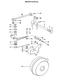 Clutch release  914-6:SPM 1970-76