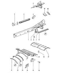 Frame - Rear - 914 1970-76