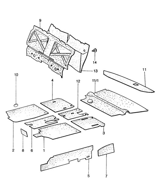 Sound absorber 914 1970-76