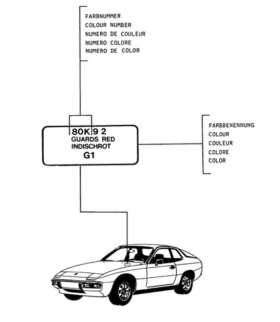 Diagram 004-000 Porsche 992.1  Carrera 2S / GTS 3.0L 2019-24 Accessories & others 