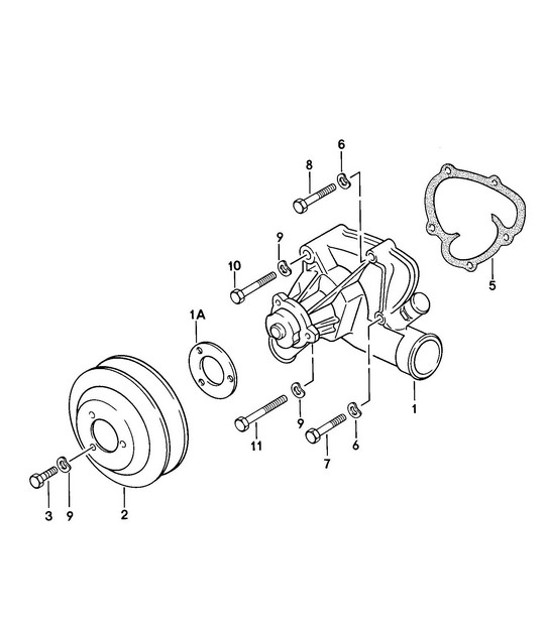 Diagram 105-000 Porsche 971.2 Panamera 4 2.9L V6 2021-23 