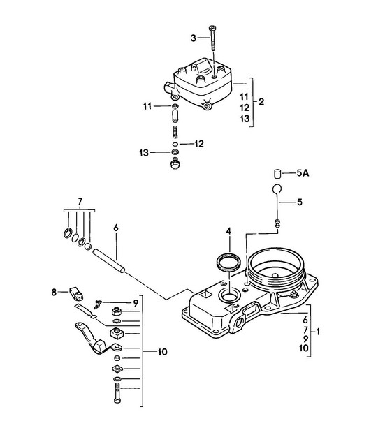 K-jetronic / Mixture control unit 924 1976-79