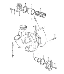 Turbocharger 924 TURBO 1979