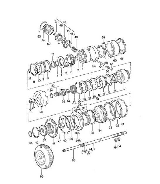 Diagram 310-000 Porsche Macan (95B) MK1 (2014-2018) Transmission