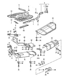 Side member / Heat shield 924 1976-79