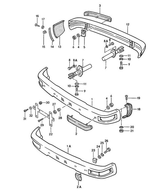 Diagram 802-005 Porsche 991 (911) MK2 2016-2019 Body