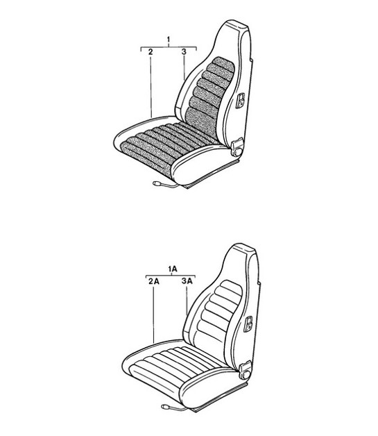 Diagram 808-000 Porsche 997 (911) MK2 2009-2012 Body