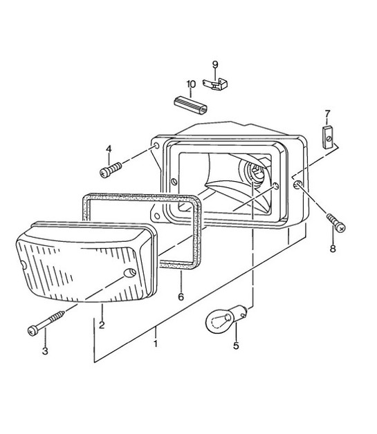 Diagram 905-020 Porsche Macan (95B) MK1 (2014-2018) Electrical equipment