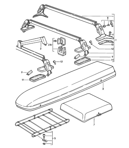 Roof transport system - I - 75 KG - 924 1981 - 1982