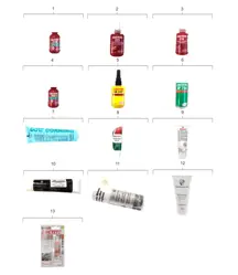 Securing liquid / Sealing compound / Preservative agent / Securing liquid 924 1980 - 1985