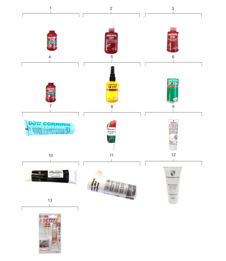 Securing liquid / Sealing compound / Preservative agent / Securing liquid 924 1980 - 1985