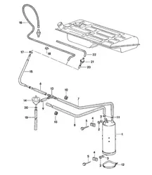 Carbon canister 924 1980 - 1985