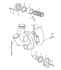 Turbocharger 924 TURBO / GT  1980 - 1985