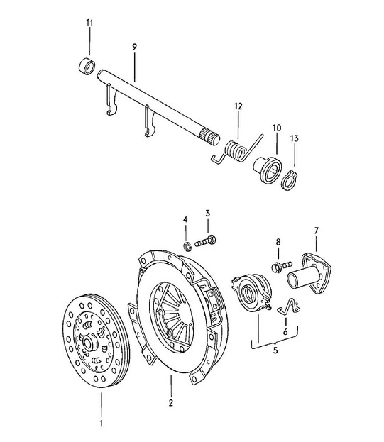 Clutch 924 1980 - 1985