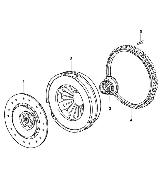 Clutch 924 TURBO / GT 1980 - 1985