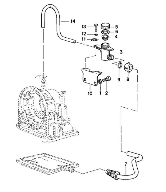 Diagram 309-005 Porsche 992 (911) MK1 2019-2024 Transmission