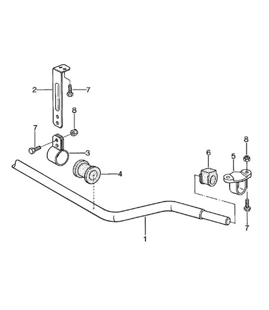 Diagram 402-010 Porsche 997 MKII Carrera C4 3.6L 2009-12 Front Axle, Steering 