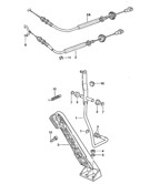 Hand Lever System, Pedal Cluster  924 (1977-1988)