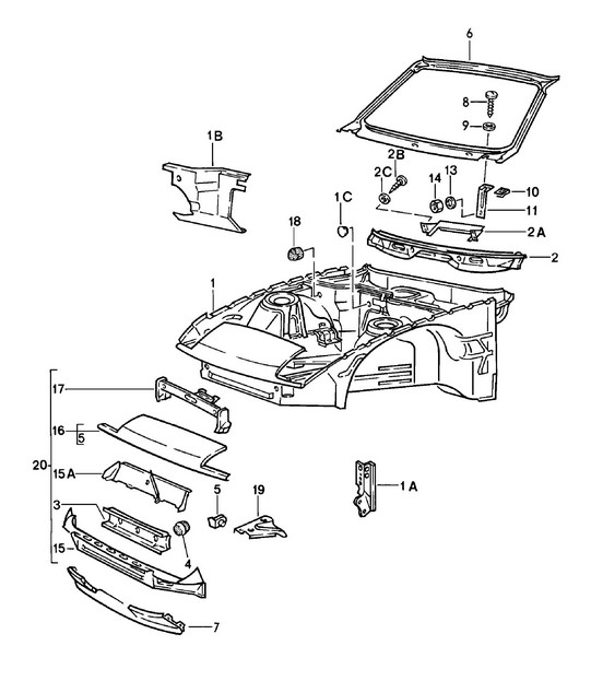 Front part 924 1980 - 1985