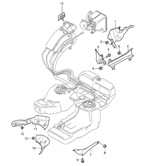 Fuel System, Exhaust System Cayenne 9PA (955) 2003-2006
