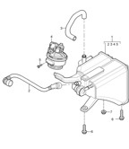 Fuel System, Exhaust System Cayenne 9PA (955) 2003-2006