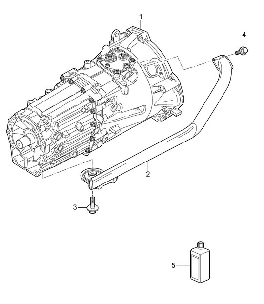 Replacement transmission / Ready for installation (PR:G0L, Manual 6-speed) Cayenne 9PA (955) 2004>>
