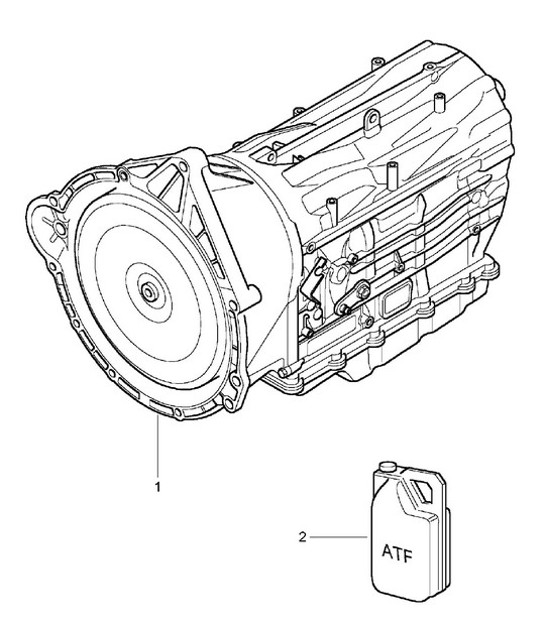 Diagram 320-00 Porsche Macan (95B) MK1 (2014-2018) Transmission