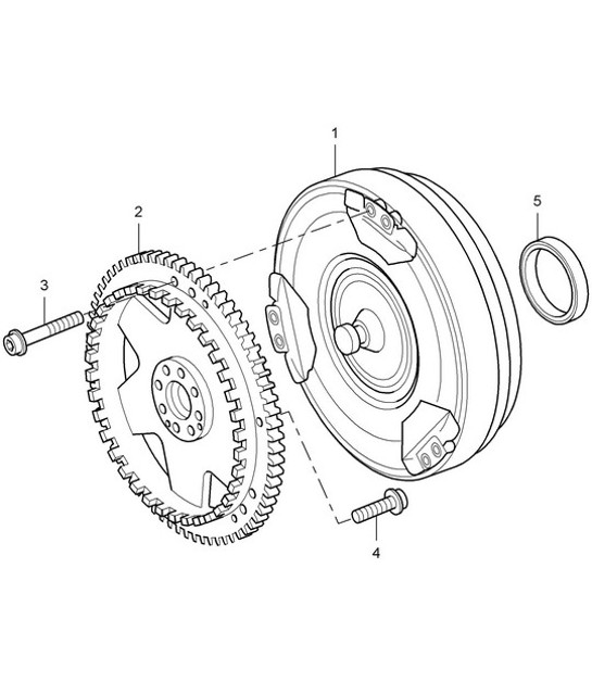 Diagram 330-00 Porsche Macan (95B) MK1 (2014-2018) Transmission