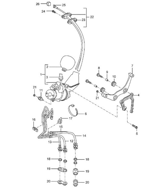 Diagram 501-05 Porsche Macan (95B) MK1 (2014-2018) Rear Axle