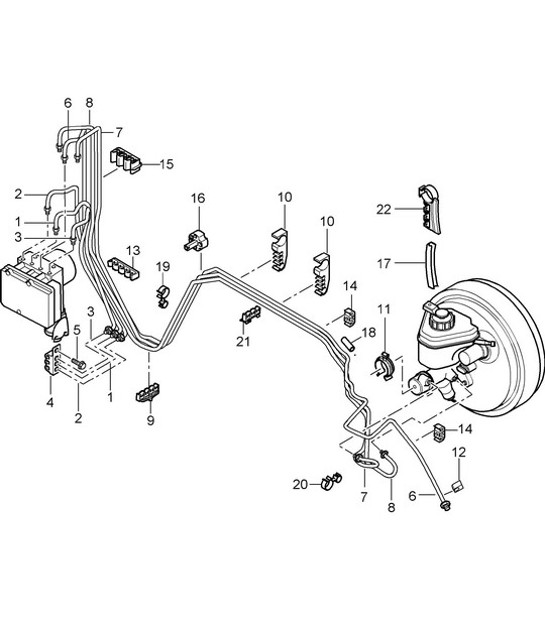 Diagram 604-05 Porsche 997 (911) MK1 2005-2008 Wheels, Brakes
