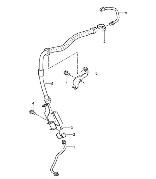 Diagram 604-10 Porsche 991.2 GT3 4.0L (500 Bhp) / GT3 RS 4.0L (520 Bhp) 2017-19 Wheels, Brakes
