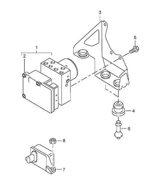 Diagram 605-00 Porsche 971.2 Panamera 4 2.9L V6 2021-23 