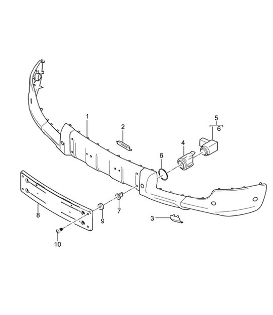 Diagram 802-02 Porsche 997 (911) MK1 2005-2008 Body