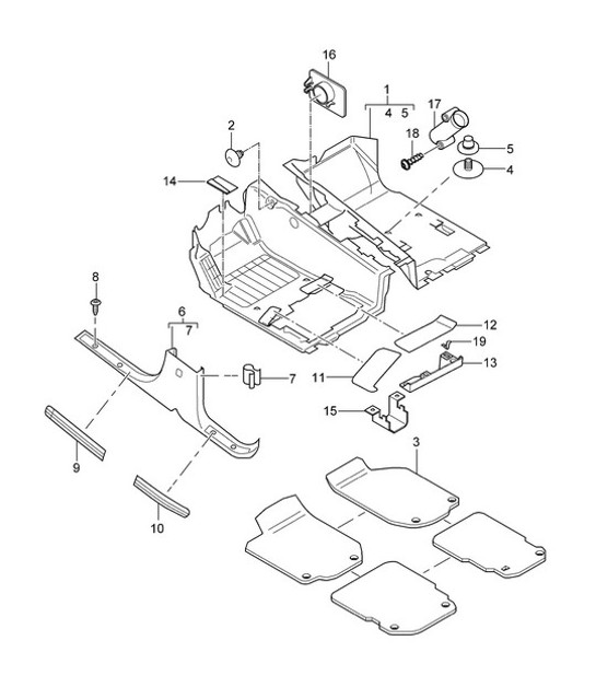 Diagram 807-00 Porsche 911 & 912 (1965-1989) Body