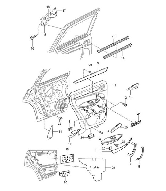 Diagram 807-15 Porsche 912E 4CYL 1976 