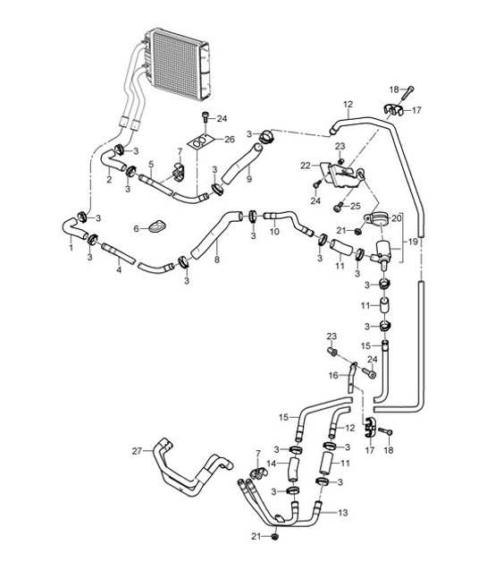 Diagram 813-00 Porsche Macan (95B) MK1 (2014-2018) Body