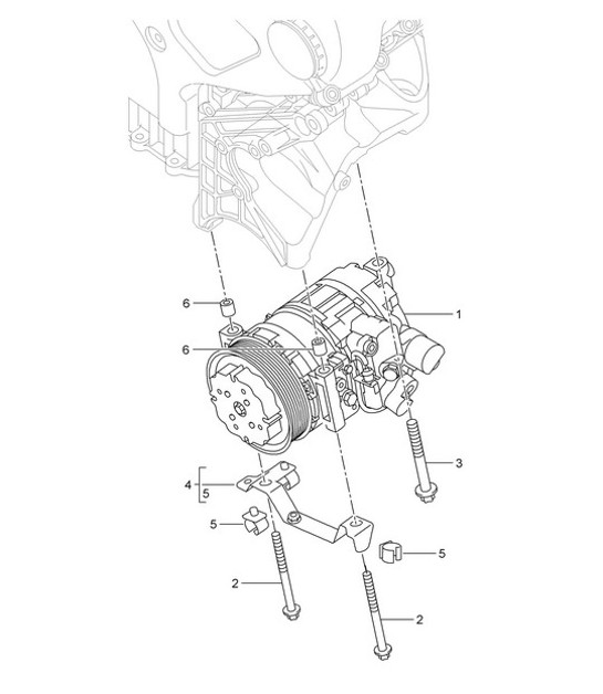 Diagram 813-70 Porsche Macan (95B) MK1 (2014-2018) Body
