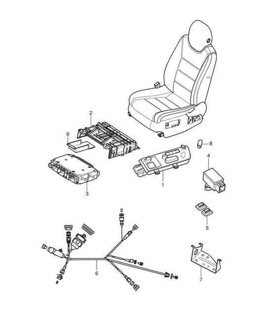 Diagram 817-30 Porsche Taycan (9J1) MK2 2024>> 