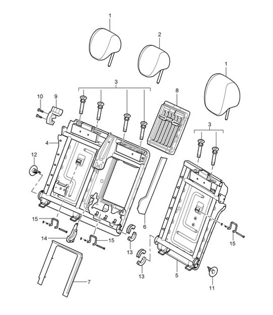 Diagram 817-50 Porsche Cayman 718C (982C) 2017>> Body