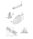 Electrical equipment Cayenne 9PA (955) 2003-2006