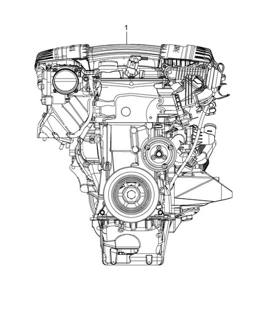 Diagram 101-010 Porsche 356 (1950-1965) Engine