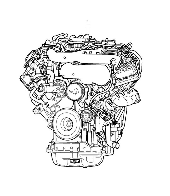 Replacement engine (Model: 059D) Cayenne 9PA1 (957) 3.0L Diesel 2007-10