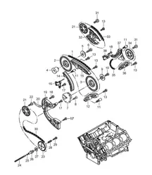 Valve control (Model: 059D) Cayenne 9PA1 (957) 3.0L Diesel 2007-10